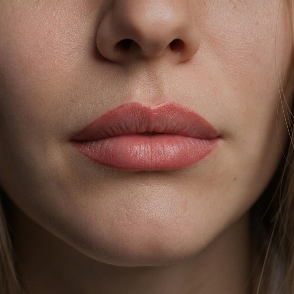 Lippenpigmentierung – Nachher