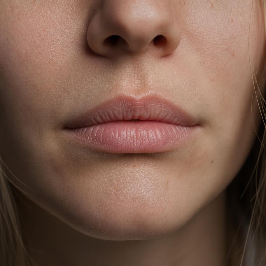 Lippenpigmentierung – Vorher